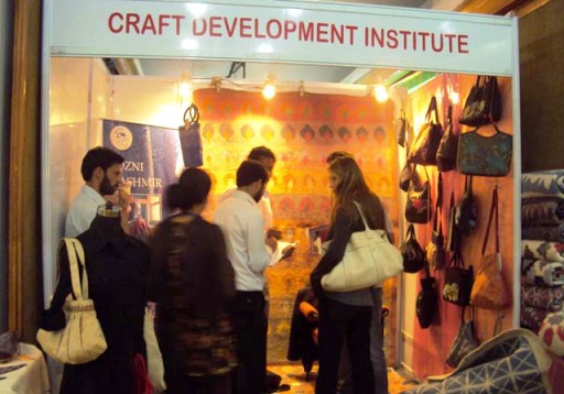 CDI stall at an exibition in Srinagar. 