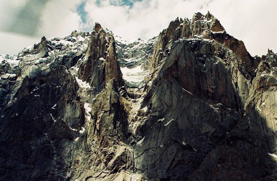 A view of Siachen Glacier