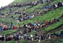 Way to Amarnath-Photo:Bilal Bahadur