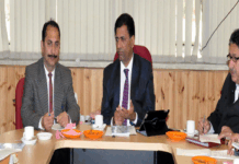 Members of House Comittee who are probing charges against Taj Mohi-ud-Din