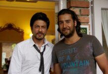 Sharukh Khan with Khawar Jamsheed