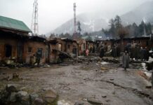 13 Structures Gutted In Pahalgam