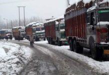 Srinagar-Jammu Highway Closed For Heavy Traffic