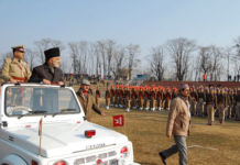 Sagar Unfurls Tricolor In Srinagar