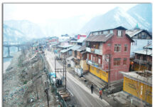 A view of old Baramulla Town -- Photo: Sajad Hussain