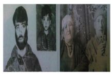 Ali Mohammad Najar and his parents