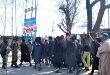 Clashes during CASO in Sopore, four injured, three detained, situation normal