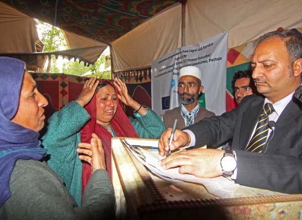 Free legal aid programme organised in Pattan    Photo By: Bilal Bahadur