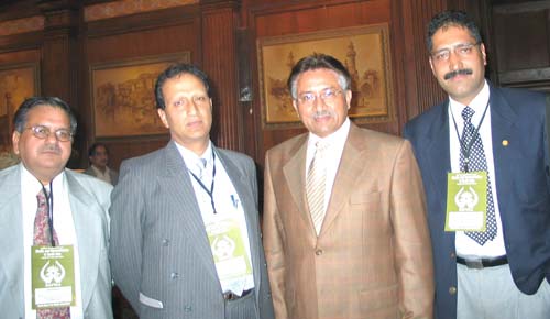 Discourse-shujat-bukhari-&-other-with-Musharraf
