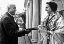 Indira Abdullah Accord 1975 Sheikh Abdullah and Indira Gandhi