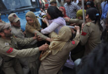 NYC Volunteers Protest Rocked Lal Chowk