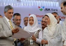 J&K Bank Fills Badamwari With Colours