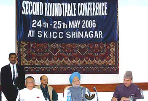PM Dr Manmohan Singh during Second Round Table  Conference held in Srinagar.