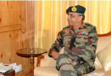 Northern Army Commander Briefs Governor
