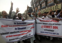 Kashmiri people live a less secure life than street dog: Er Rashid