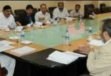 Omar Reviews Progress of Mansbal Sainik School
