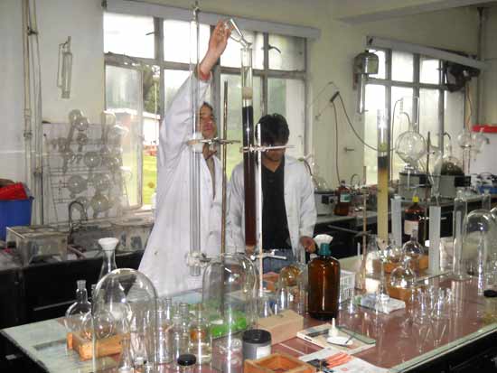 A laboratory at IIM Srinagar.