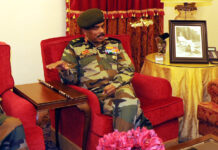 Army Commanders call on Chief Minister