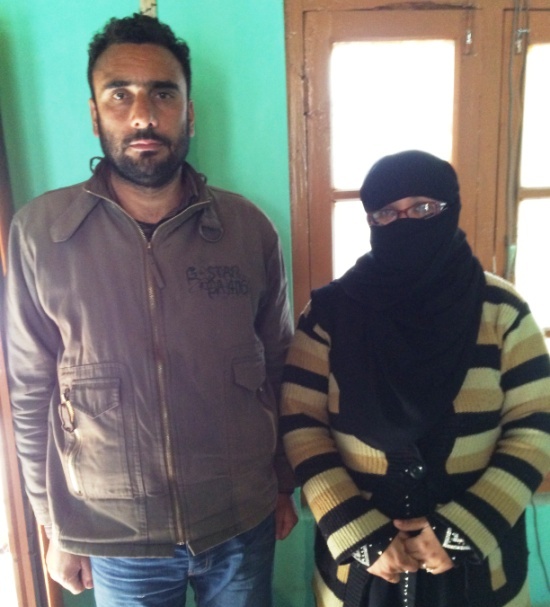 Rangrez and his his wife Sumeera
