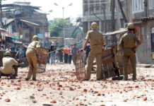 Stone pelting clashes rock Nowhatta