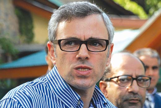 Former Chief Minister Omar Abdullah