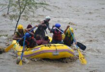 Rescue Operation Launched As Two Persons Trapped In Flooded River