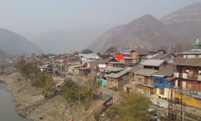 A view of Old Town Baramulla