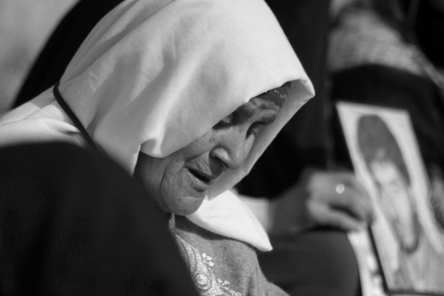Inconsolable Mother