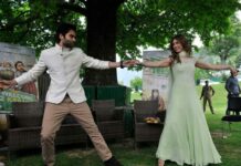 Bollywood Beauty Dances on Zabarwan Slopes