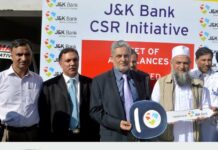 JK Bank CSR: Donates 6 Ambulances, Continues Printing CAPD Ration Cards