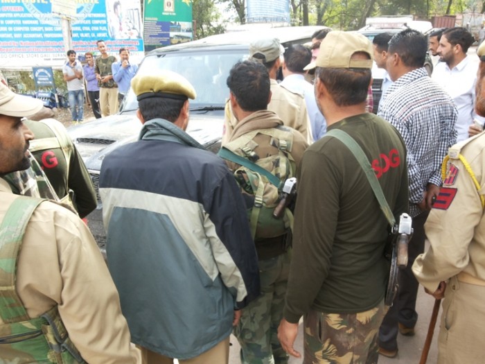 Police taking Er Rashid into custody