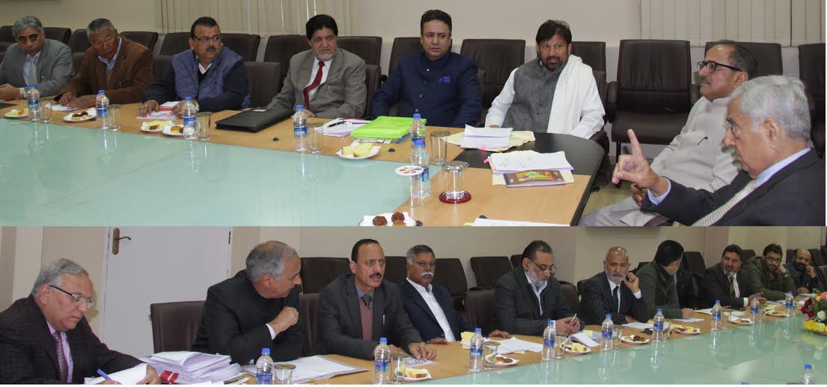 Cabinet Meeting in progress on Monday, Oct 19, 2015.