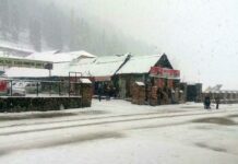 Tourist resort Sonamarg, upper reaches of Kangan receive season’s first snowfall