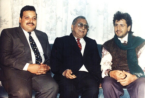 With DS Rana and Gurdas Mann
