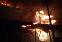 Fire Damages Masjid in Sgr, House in Ganderbal