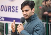 PDP’s Waheed Parra Files Nomination from Srinagar LS seat