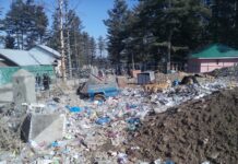 No Proper Garbage Dumping Site in Tourist Resort of Tangmarg