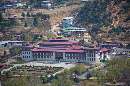 The King's Palace Thimpu, Bhutan. (Courtesy: Daniel Valla through internet)