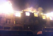 Fire Engulfs Darul Uloom at ‘90 Feet’ Soura