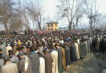 Funeral of Slain LeT Militant Held
