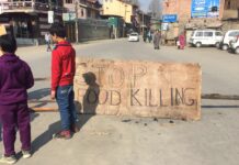 Old City, Trehgam Erupt with Anti-NFSA Protests