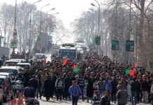 JNU Row: Er Rasheed Holds Solidarity March, Condemns Pulwama Killings