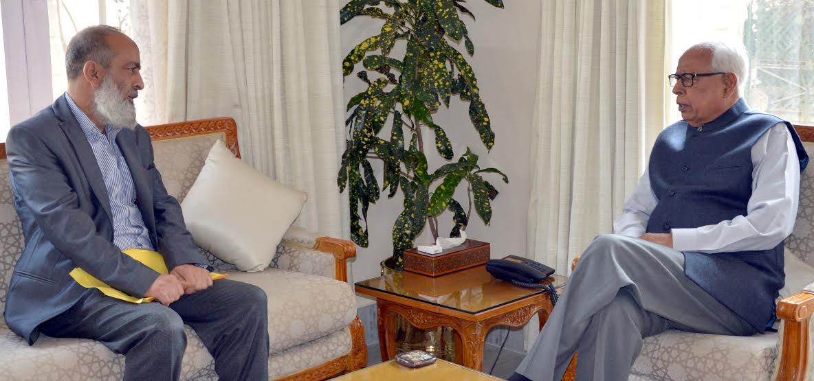 KU VC with Vohra