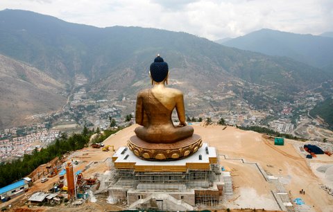 Lord Buddha Statue in Thimpu