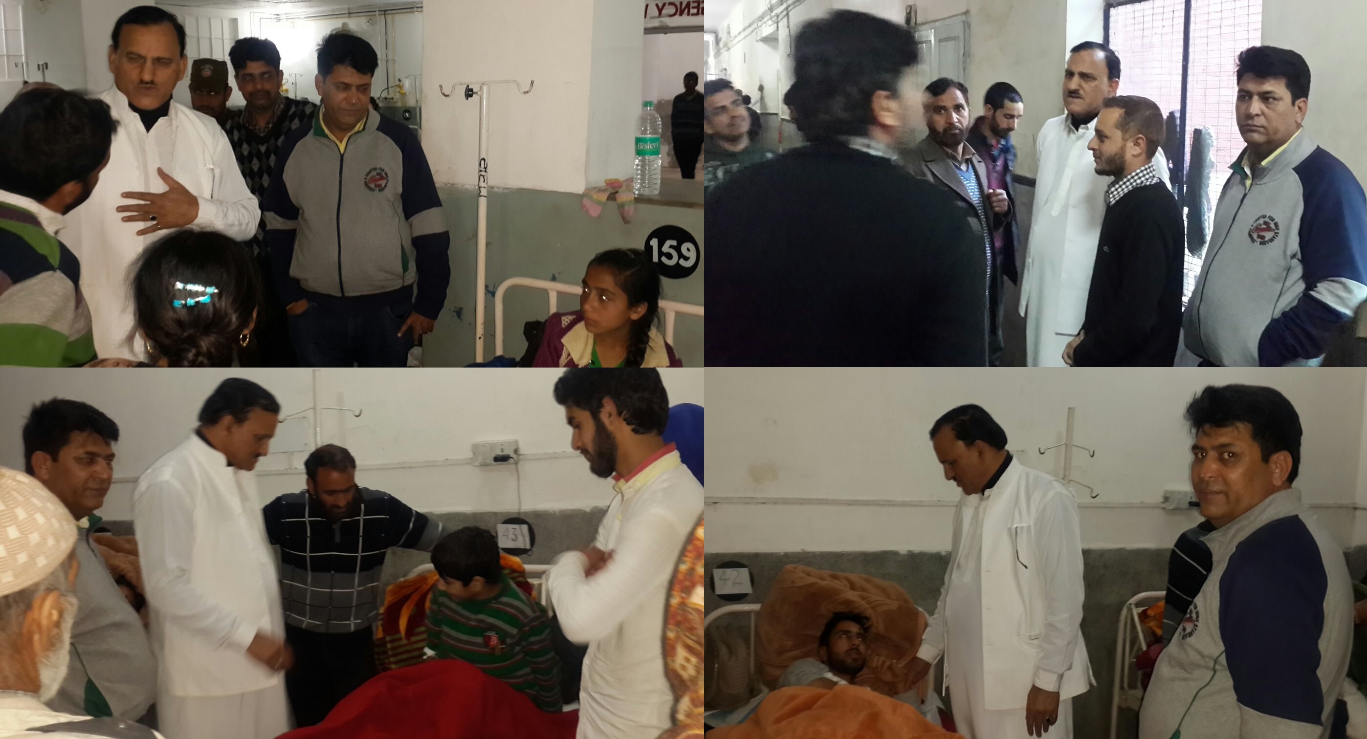 Saroori visits GMC hospital Jammu