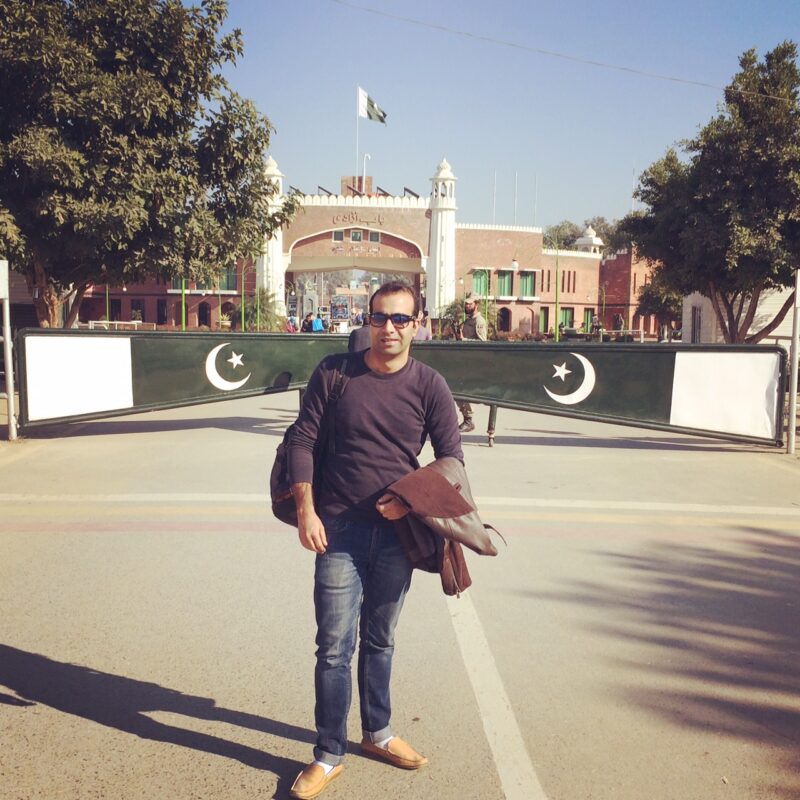 Shams Irfan-Wagha border