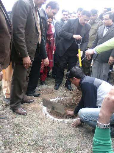SKUAST VC Planting Sapling