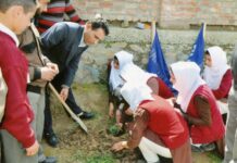 Skylight School Students appeal People for Environment Conservation