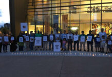 Kashmiri Diaspora holds Candle-Light Protest Against Kupwara Killings