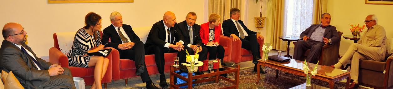 Czech Delegation in a meet with Governor